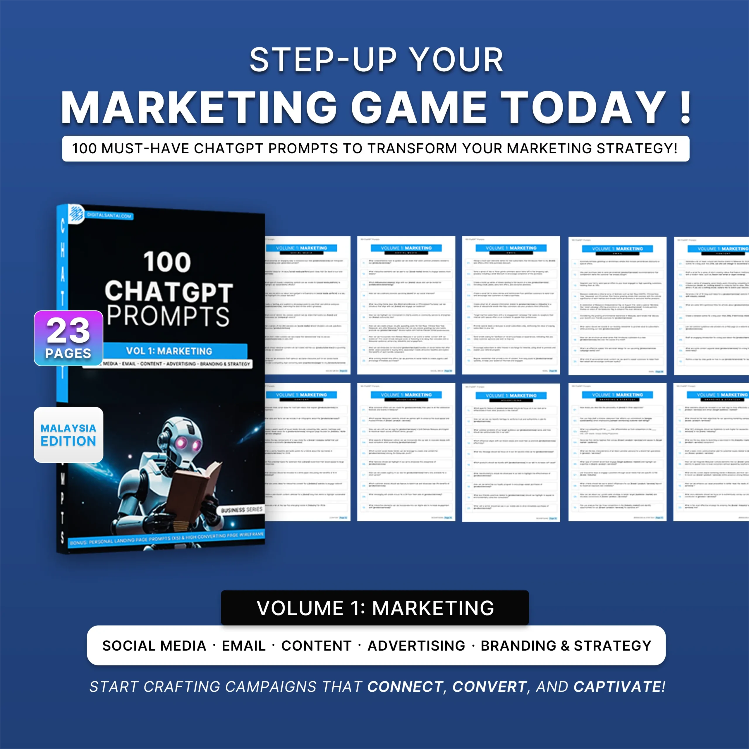 100 chatgpt prompts for marketing