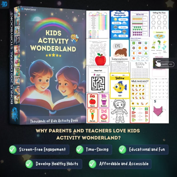 Kids Activity Wonderland Pack